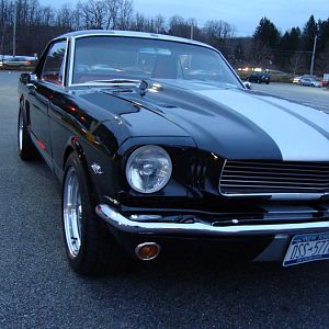 finished car