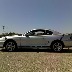 silver pony