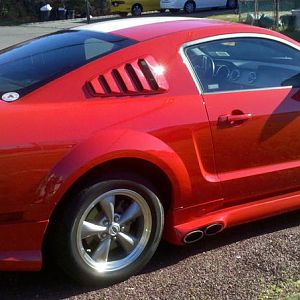 2006 side pipes