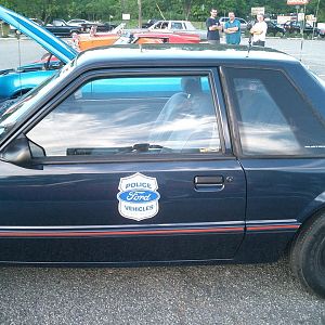 MY 1988 EX-NEW YORK STATE POLICE SSP MUSTANG