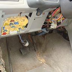 under dash