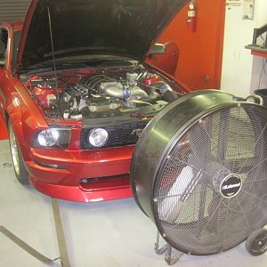 Kyle's Car on Dyno