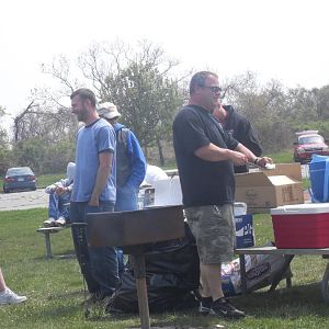 steve @ the grill.