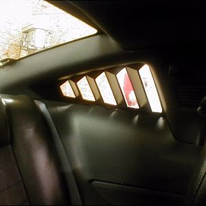 Finished louvers