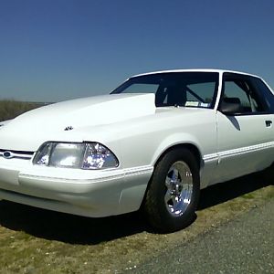 bro's beautiful white notch, some teenie bopper t-boned it unfortunately...sad sad day