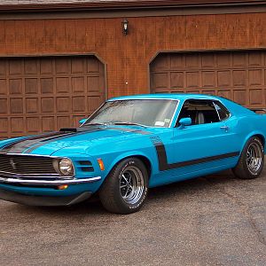 1970 Boss 302 [302-4V, 4spd]
Unrestored California car with < 50K miles