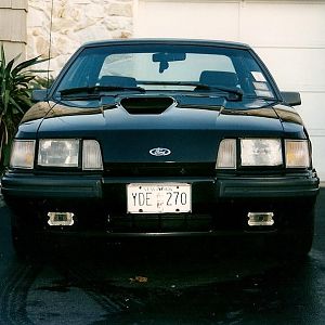 1986 SVO [2.3l IC Turbo I4, 5 spd]
Built on the last day of SVO production