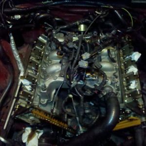 Motor disassembled