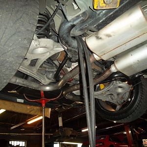 fuel lines going in