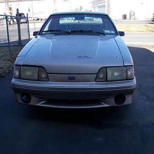 front again
