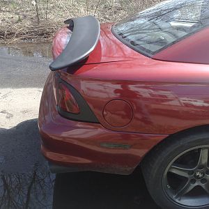 looks like a bat mobile, doesn't it? lol
