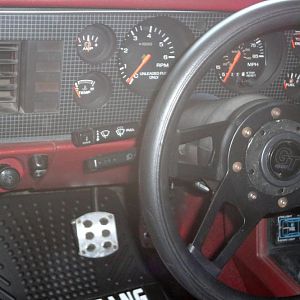 Dash on left side