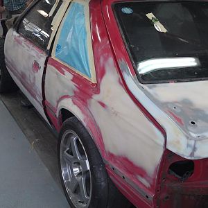 alotttt of sanding