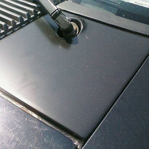 cowl panel fixed