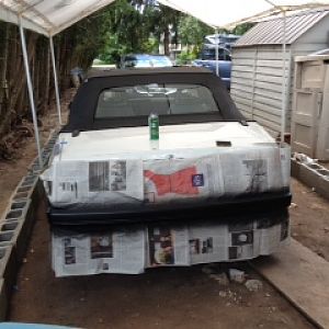 Rear drying