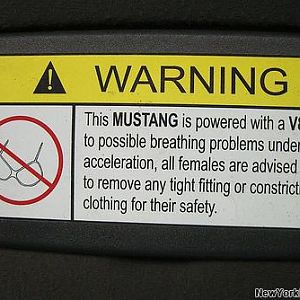 warning sticker