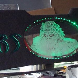 mat with leds